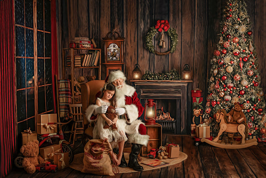 Serene Holiday Gathering Room