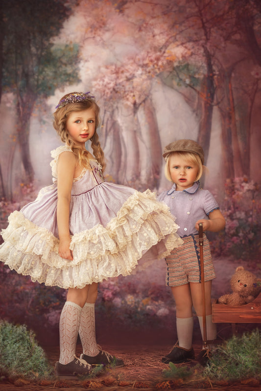 Pretty Pastel Pathway