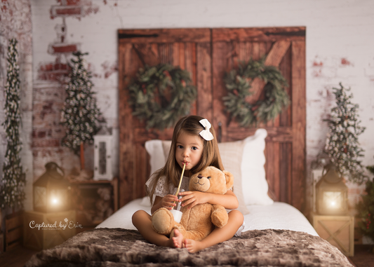 Beary Happy Holiday (Can Be Used As A Headboard)