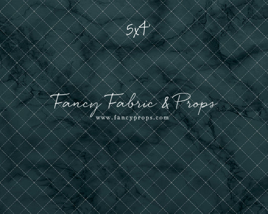 Teal Marble Mat Floor