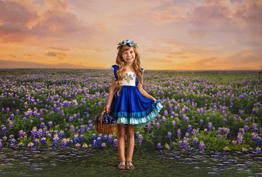 Bluebonnet Grass Floor