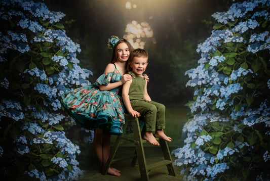 Blue Hydrangea Hideaway