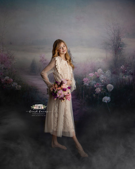 Foggy Floral Morning