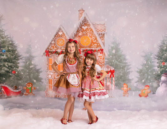 Frosty Gingerbread House