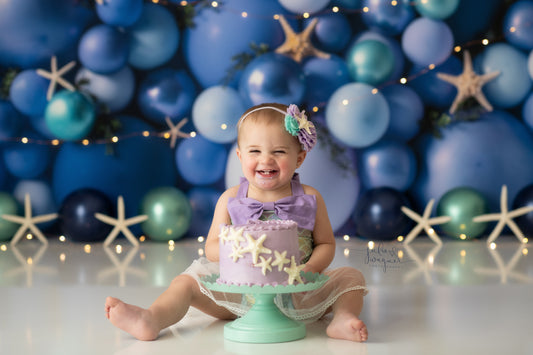 Mermaid Grotto Balloon Wall