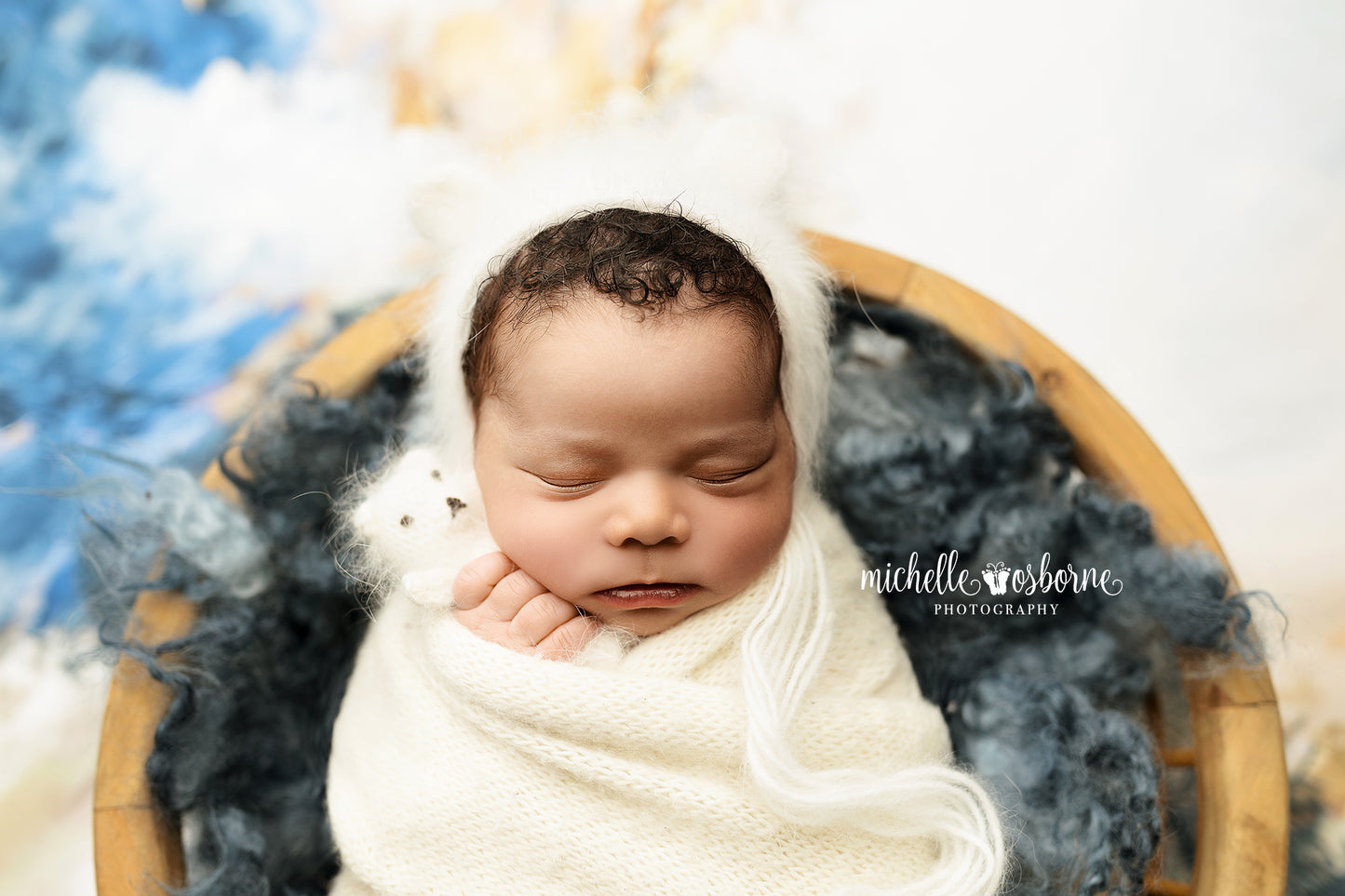 Navy Marble - Petite