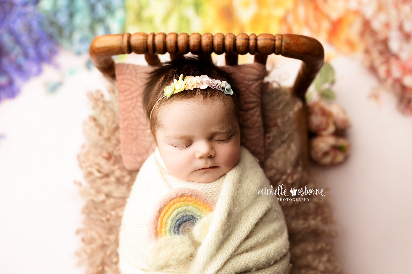 Pastel Rainbow Halo - Petite