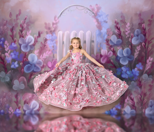 Romantic Gate Blooms