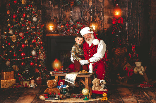 Gathering Around The Christmas Tree