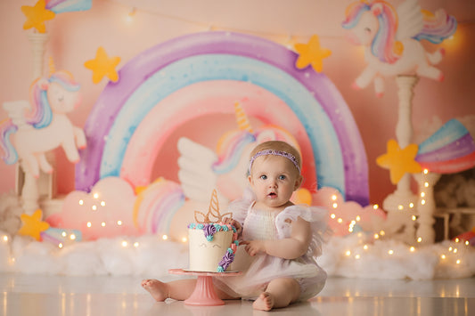 Under the Unicorn Rainbow