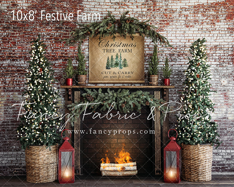 Festive Farm Room