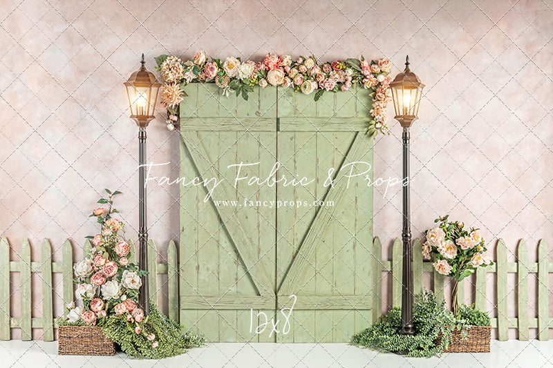 Romantic Sage Window 2pc Room