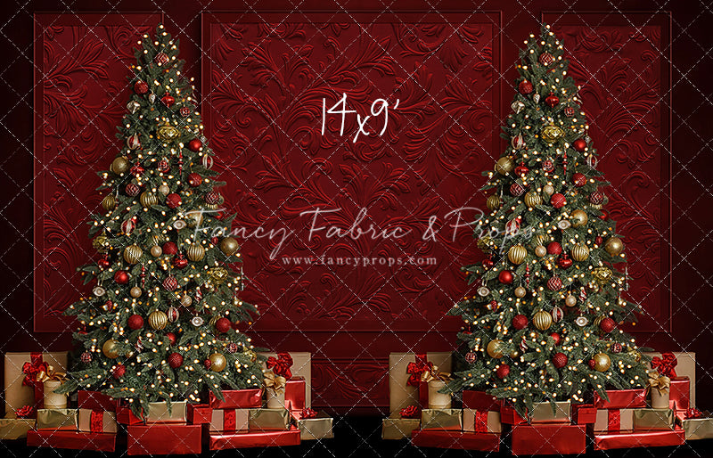 Elegant Crimson Holiday