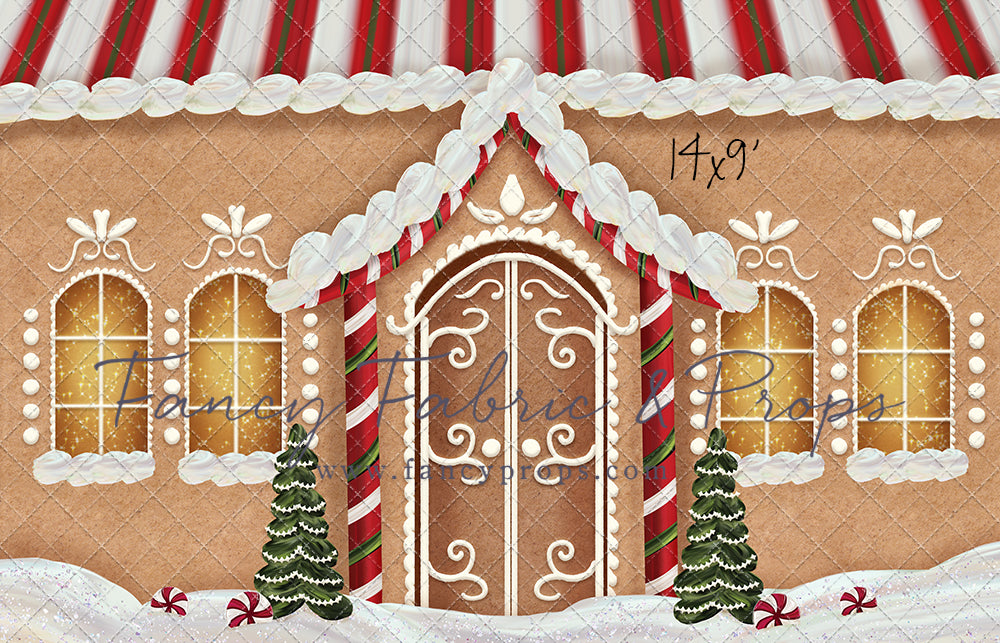 Little Fancy Gingerbread Cottage