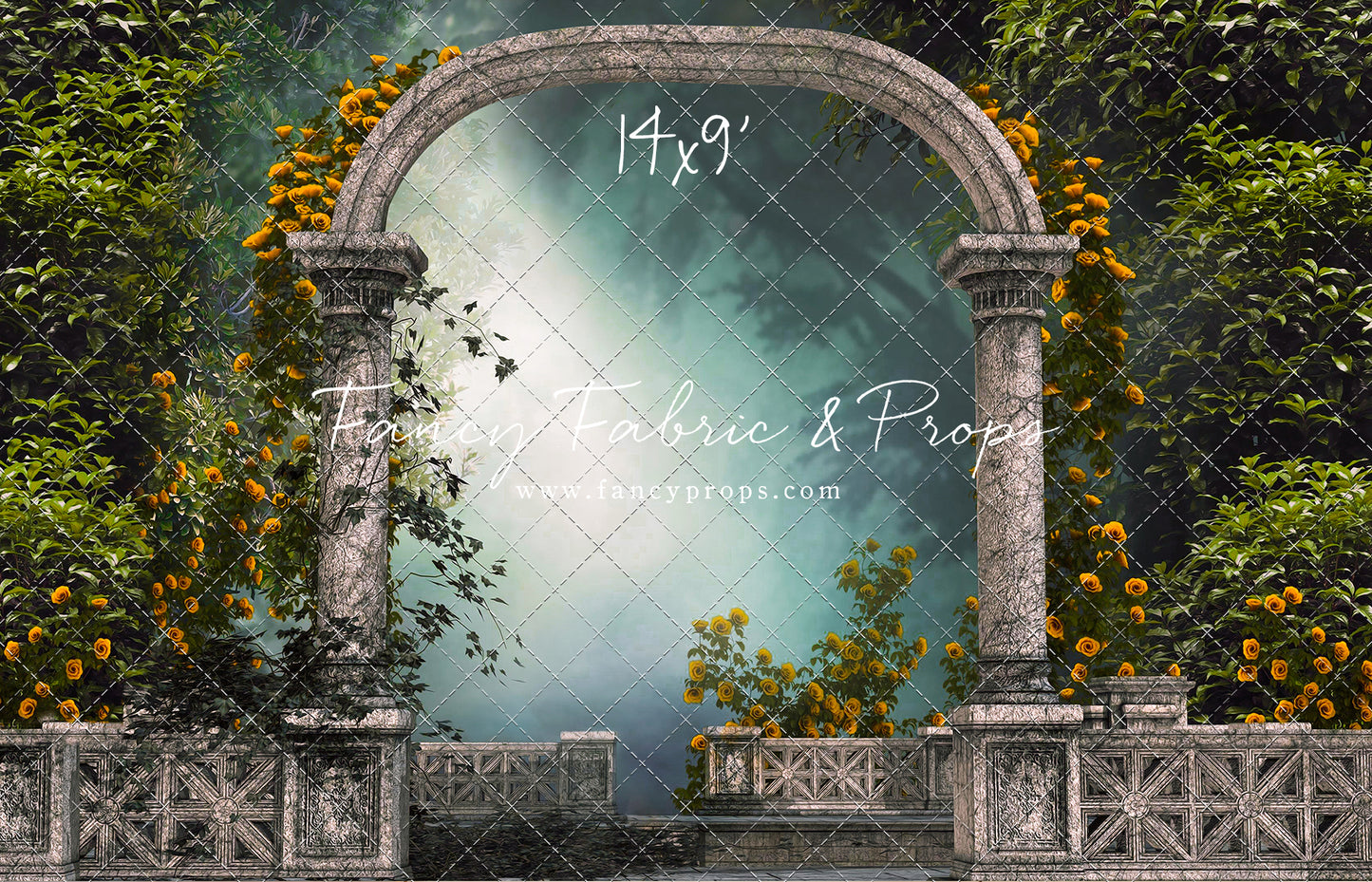 Golden Floral Fantasy