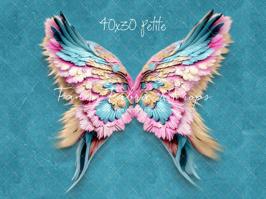 Enchanted Teal Wings - Petite