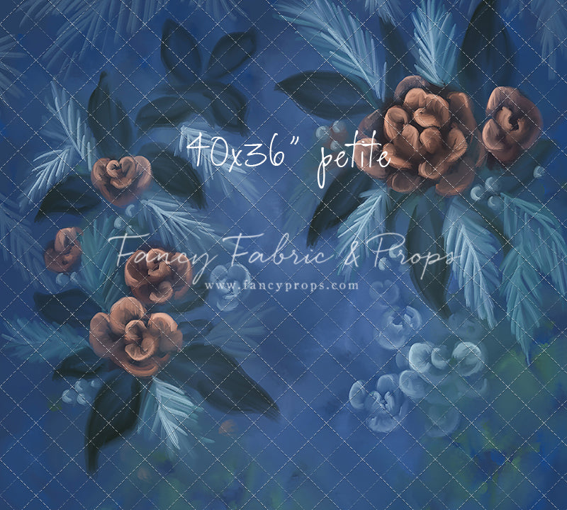 Blue Pine Blooms - Petite