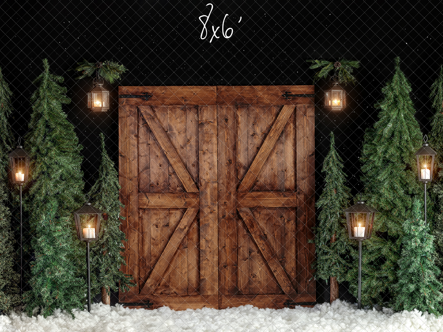 Evening Snowy Holiday Park 2pc Mini Room