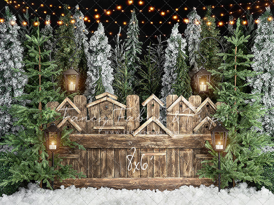 Evening Tree Farm Stroll 2pc Mini Room