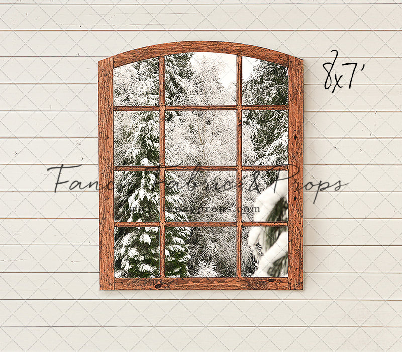 Shiplap Holiday Mantle Room
