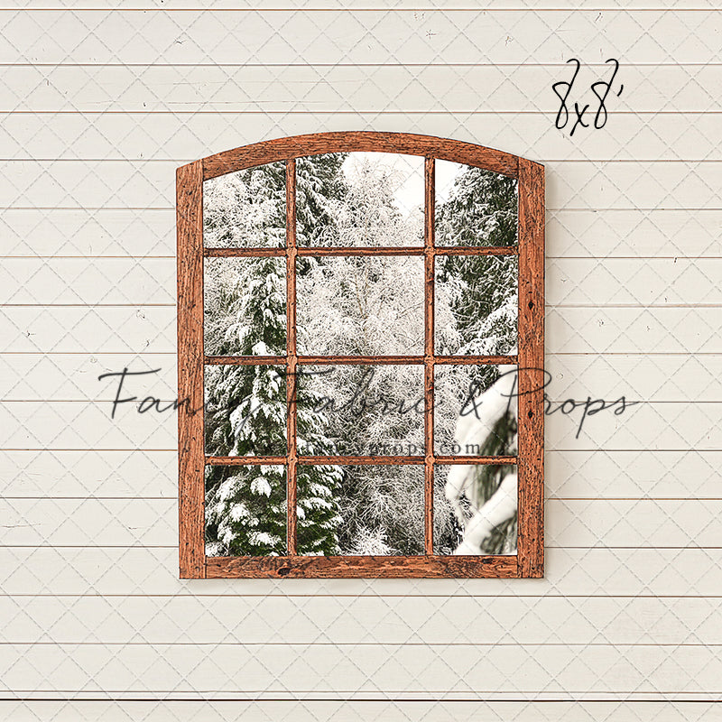 Shiplap Holiday Mantle Room