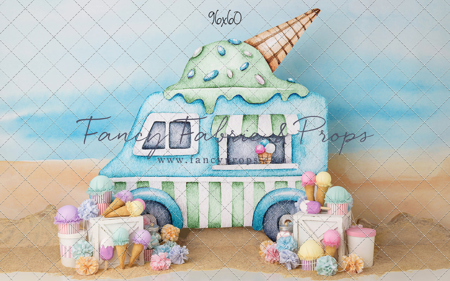 Ice Cream At The Beach