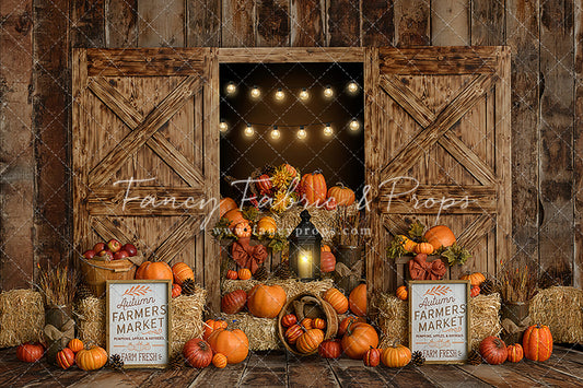 Autumn Barn Door