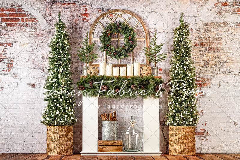 Boho Christmas Mantle