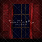Elegant Crimson Window