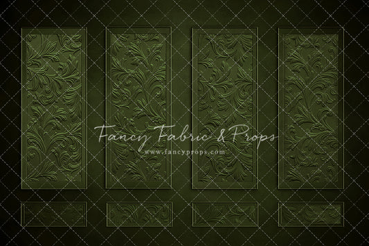 Elegant Emerald Wall