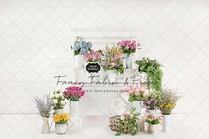 Fresh Flower Cart