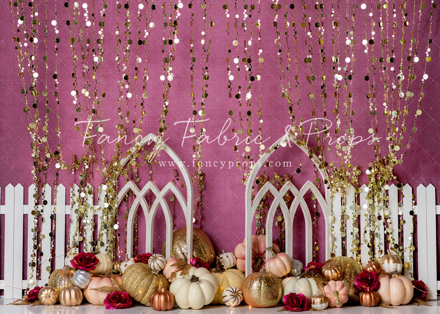 Glittery Pumpkin Patch