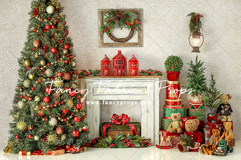 Holiday Happy Mantle