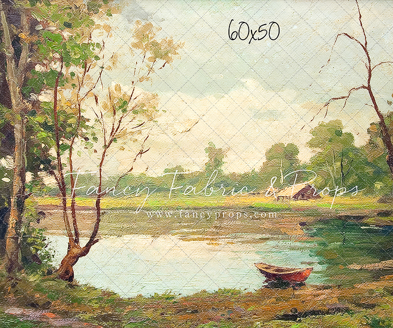 Lake House 60x50" - Littles Collection