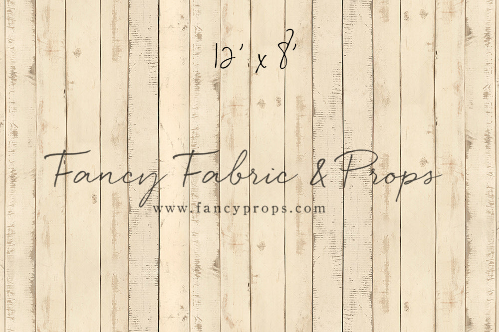 Narrow Amanda Cream Barn Wood Planks