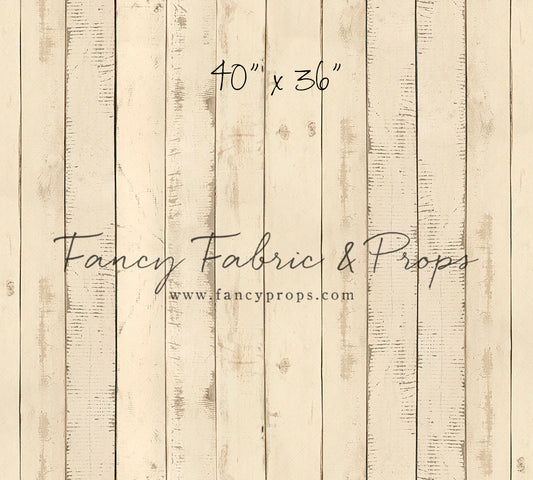 Narrow Amanda Cream Barn Wood Planks - Petite