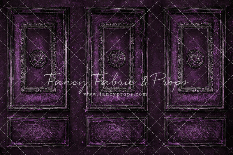 Plum Antiqued Wall