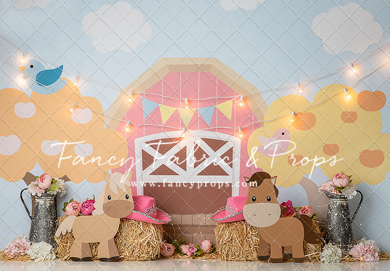 Pretty Pastel Barnyard