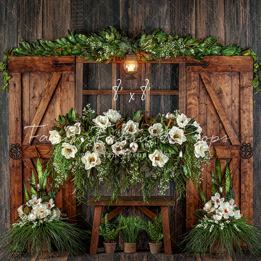 Romantic Alabaster Garden