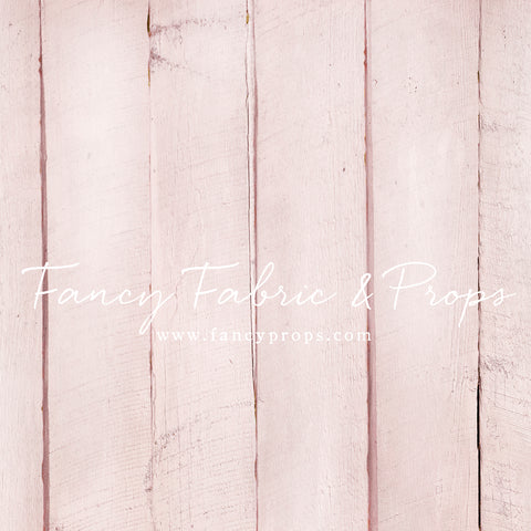 Princess Pink Wood Planks Mat Floor