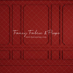 Red Wainscoting Wall