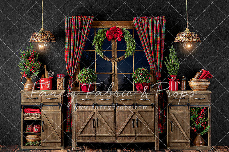 Evening Winter Kitchen