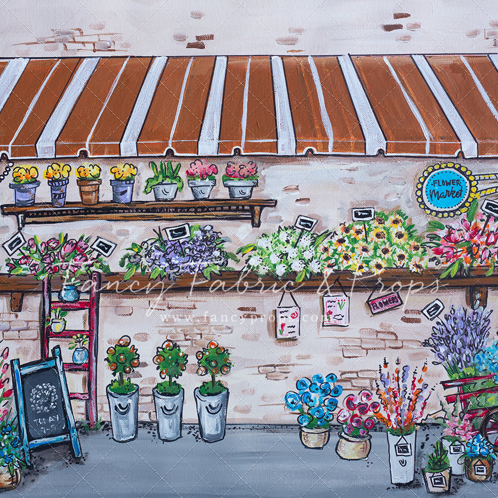 Central Market Florist Fancy Fabric & Props