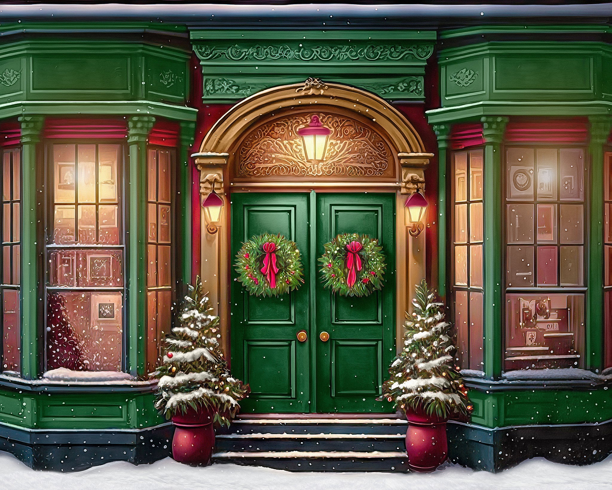 Holiday Porch Designs