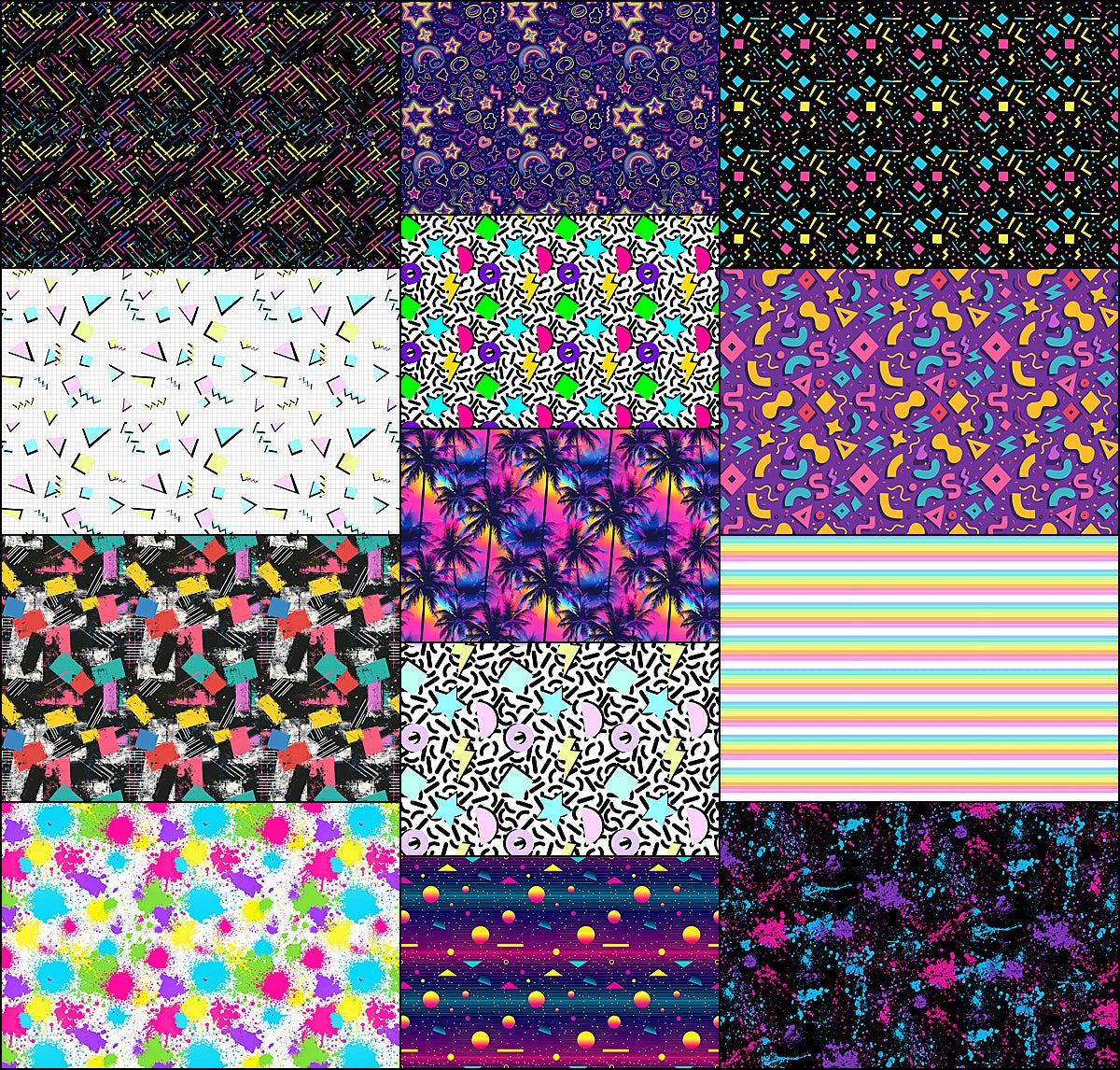 RETRO COLLECTION - 80s & 90s Inspired Designs