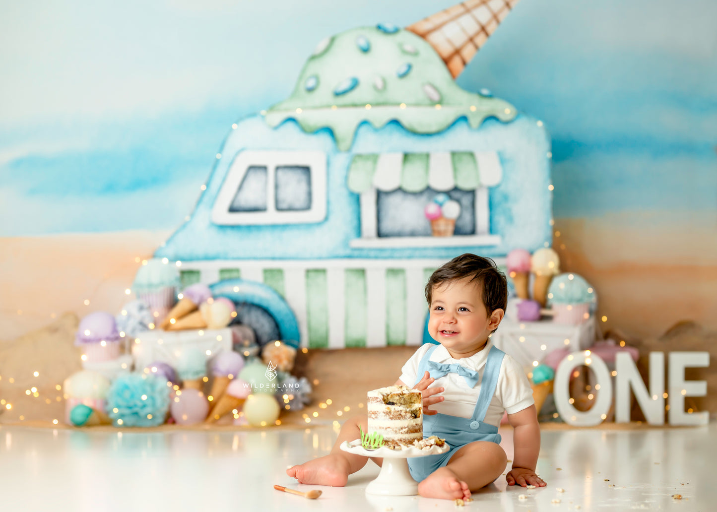Ice Cream At The Beach