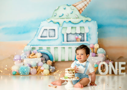 Ice Cream At The Beach