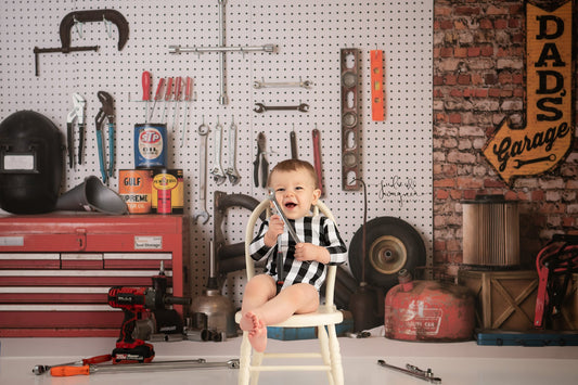 RTS Dad's Garage - 9x6' Value Luxe Fabric - Perfect - 50% Off