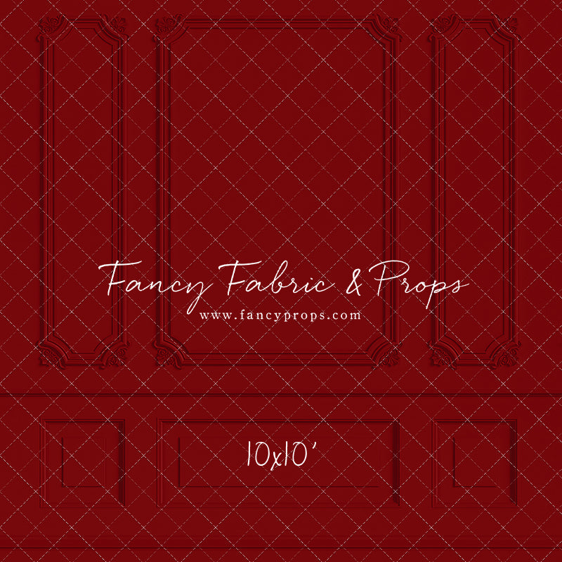 Classy Red Christmas Wall