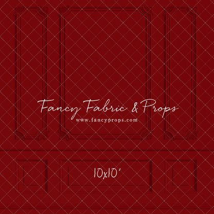 Classy Red Christmas Wall